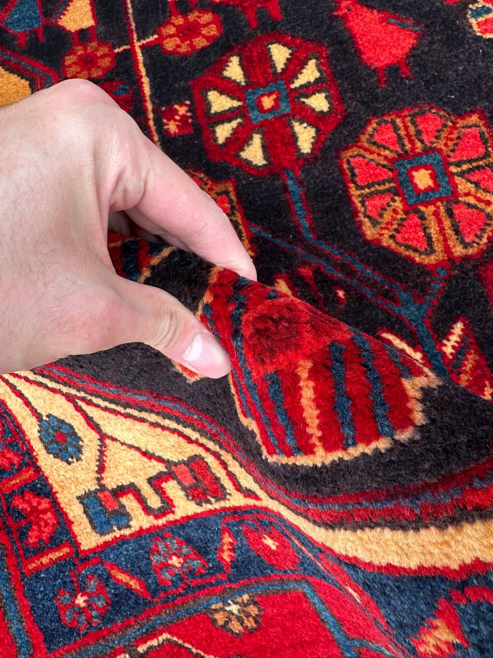 3x1.6M Tribal Nahavand Rug - Image 10