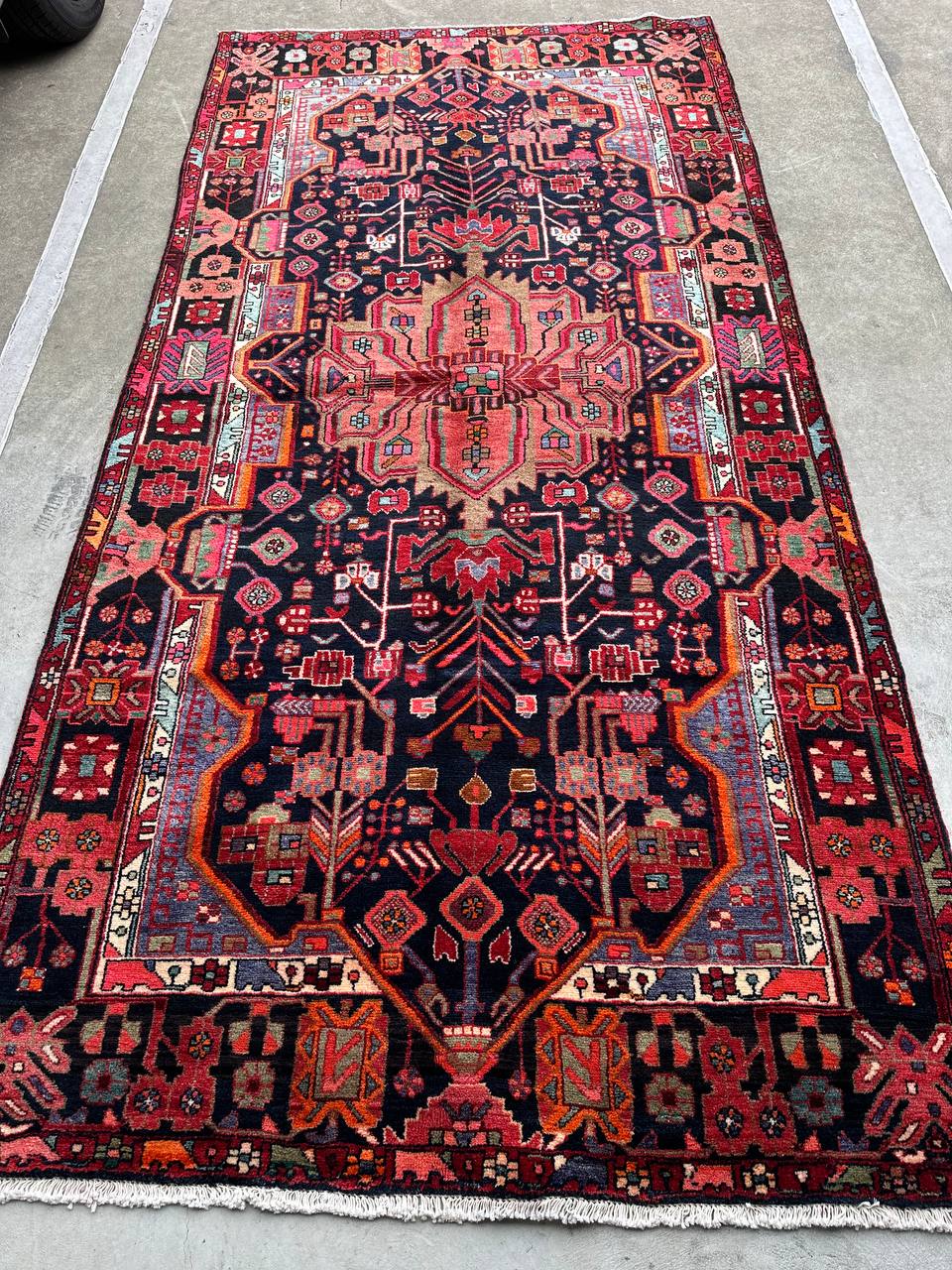 3.4x1.6M Tribal Nahavand Rug - Image 2