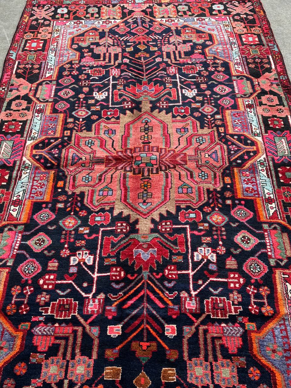 3.4x1.6M Tribal Nahavand Rug