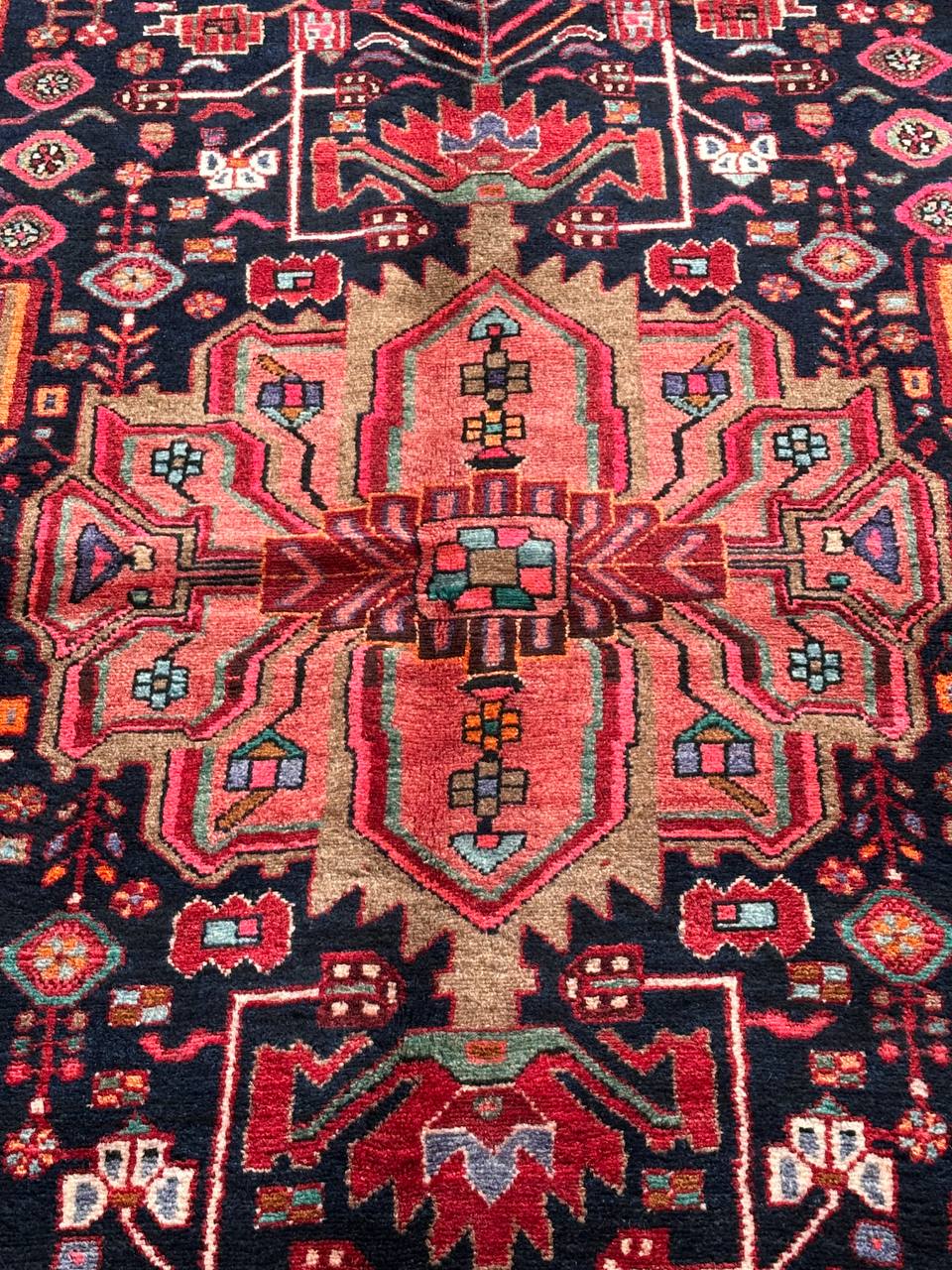 3.4x1.6M Tribal Nahavand Rug - Image 3