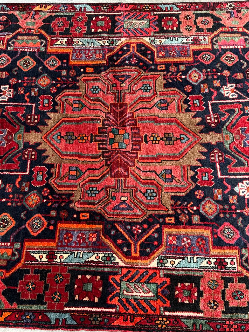 3.4x1.6M Tribal Nahavand Rug - Image 6