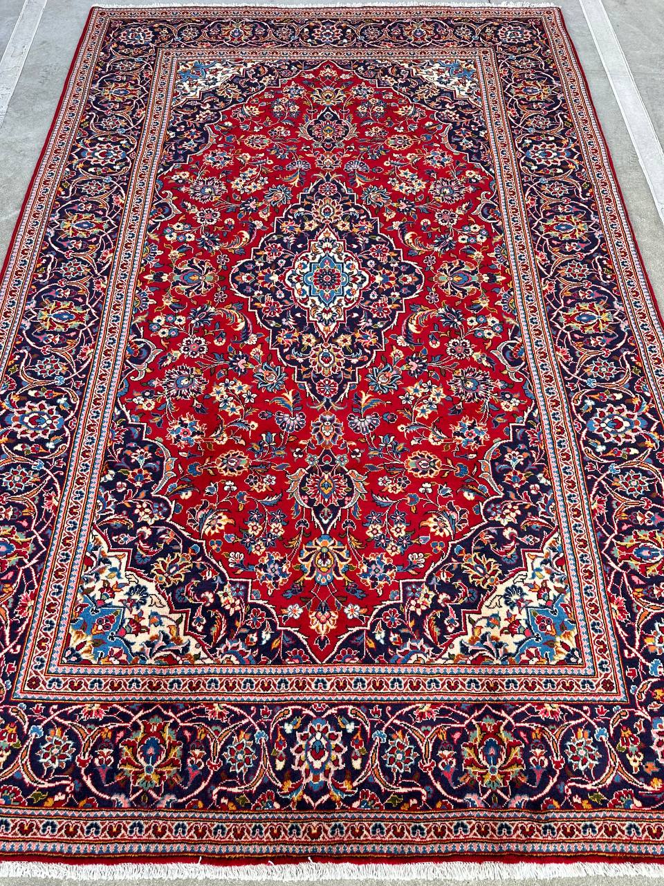 3x2M Royal Traditional Persian Kashan Rug - Image 2