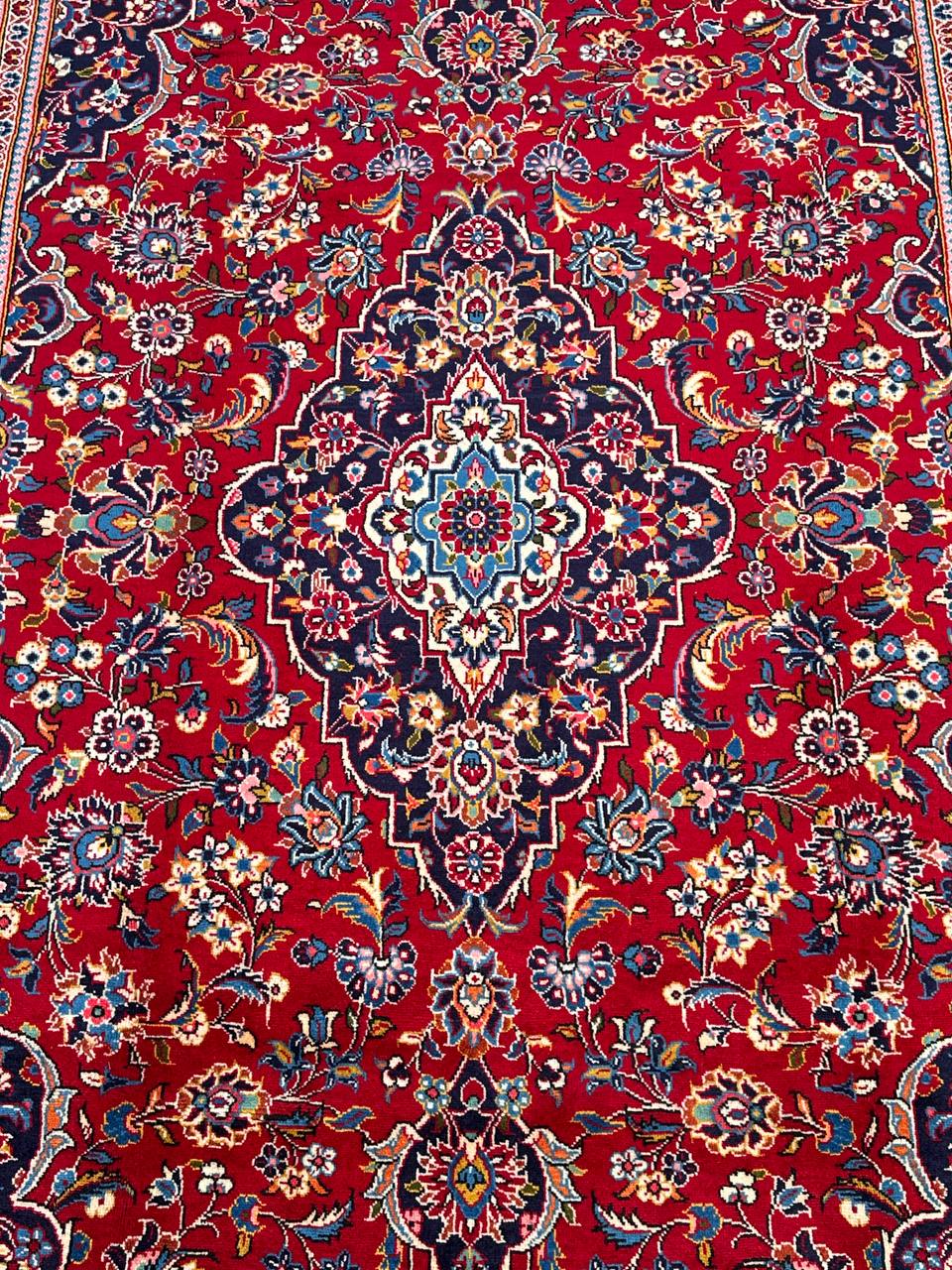 3x2M Royal Traditional Persian Kashan Rug - Image 3