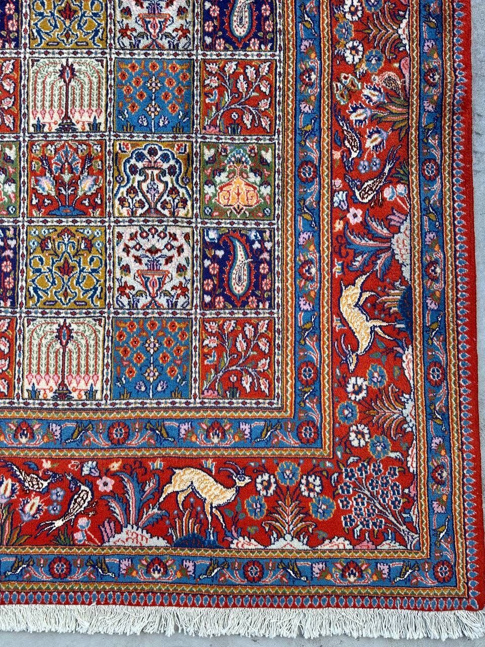 3x2M Garden Design Mood Persian Rug (Silkinlaid) - Image 7