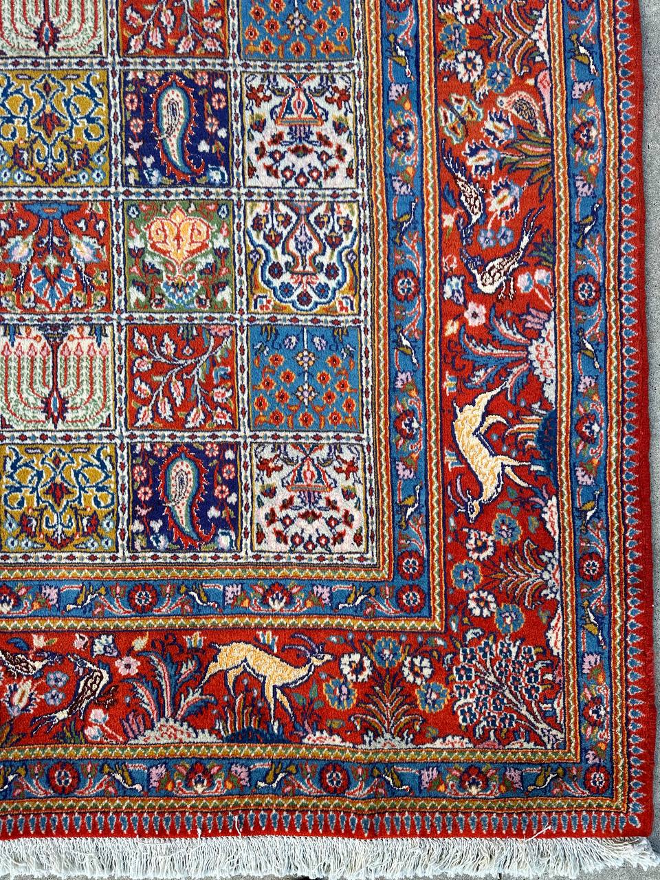 3x2M Garden Design Mood Persian Rug (Silkinlaid) - Image 13