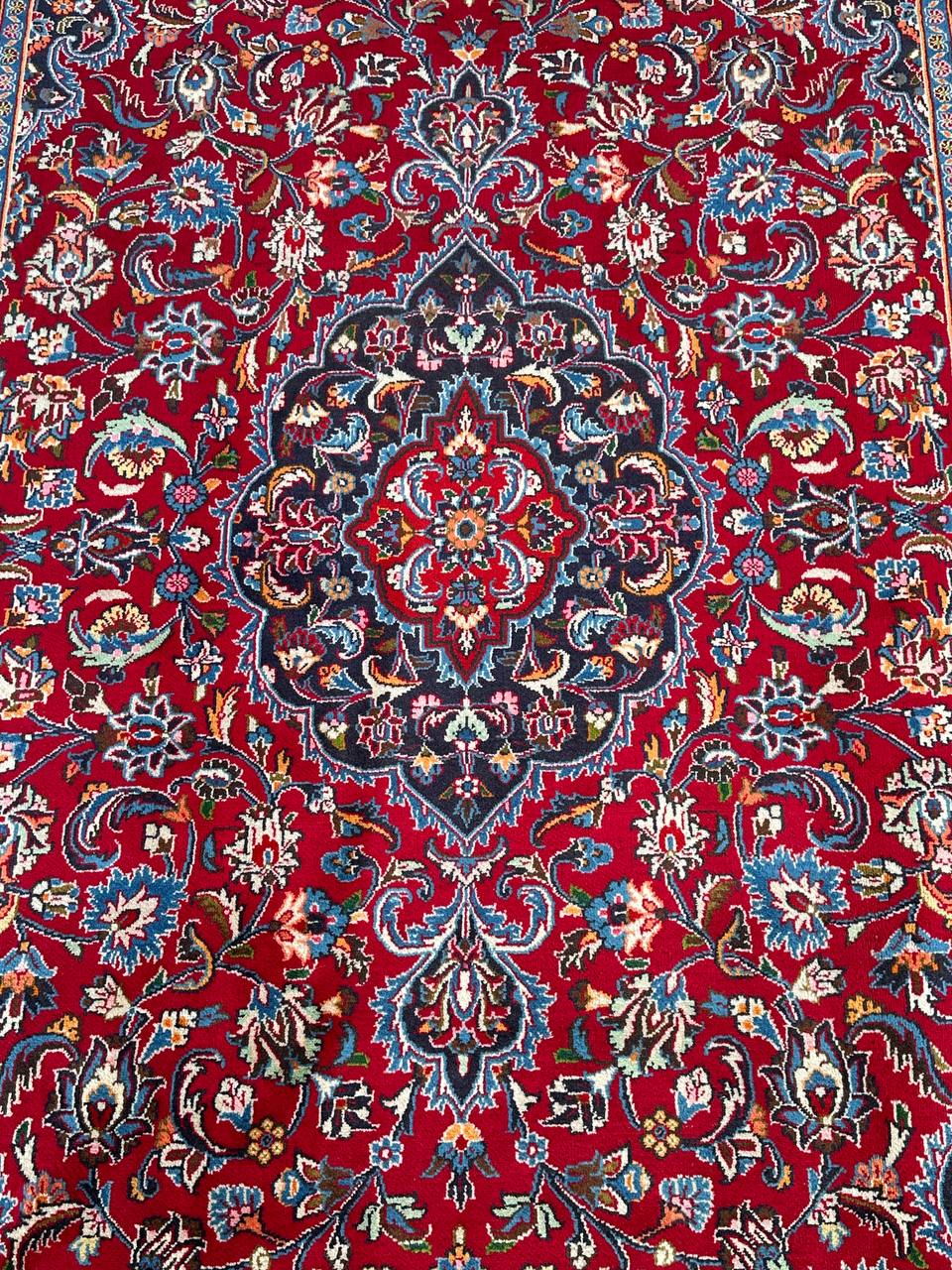 3x2M Signed Persian Mashad Rug - Image 5