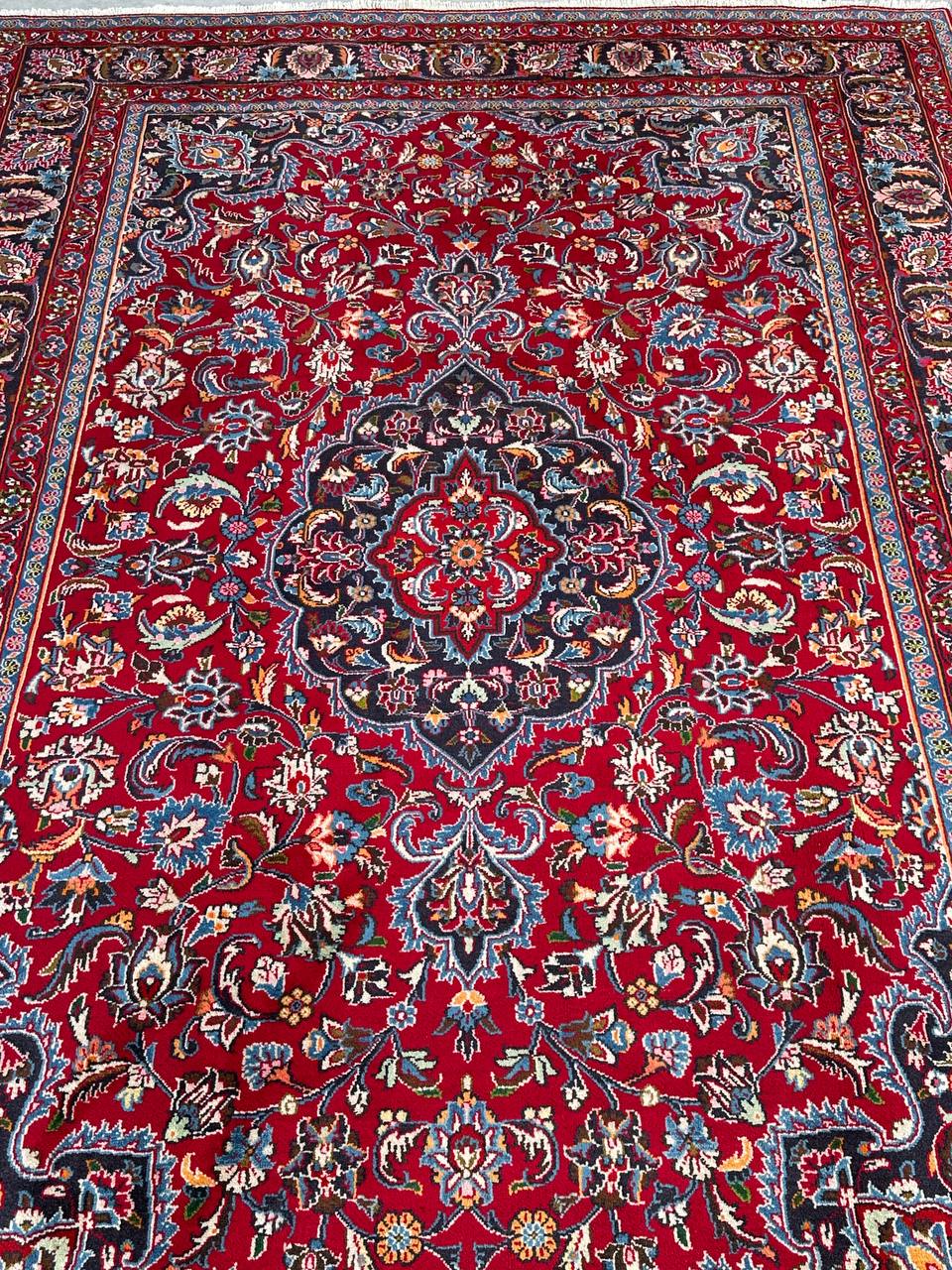 3x2M Signed Persian Mashad Rug