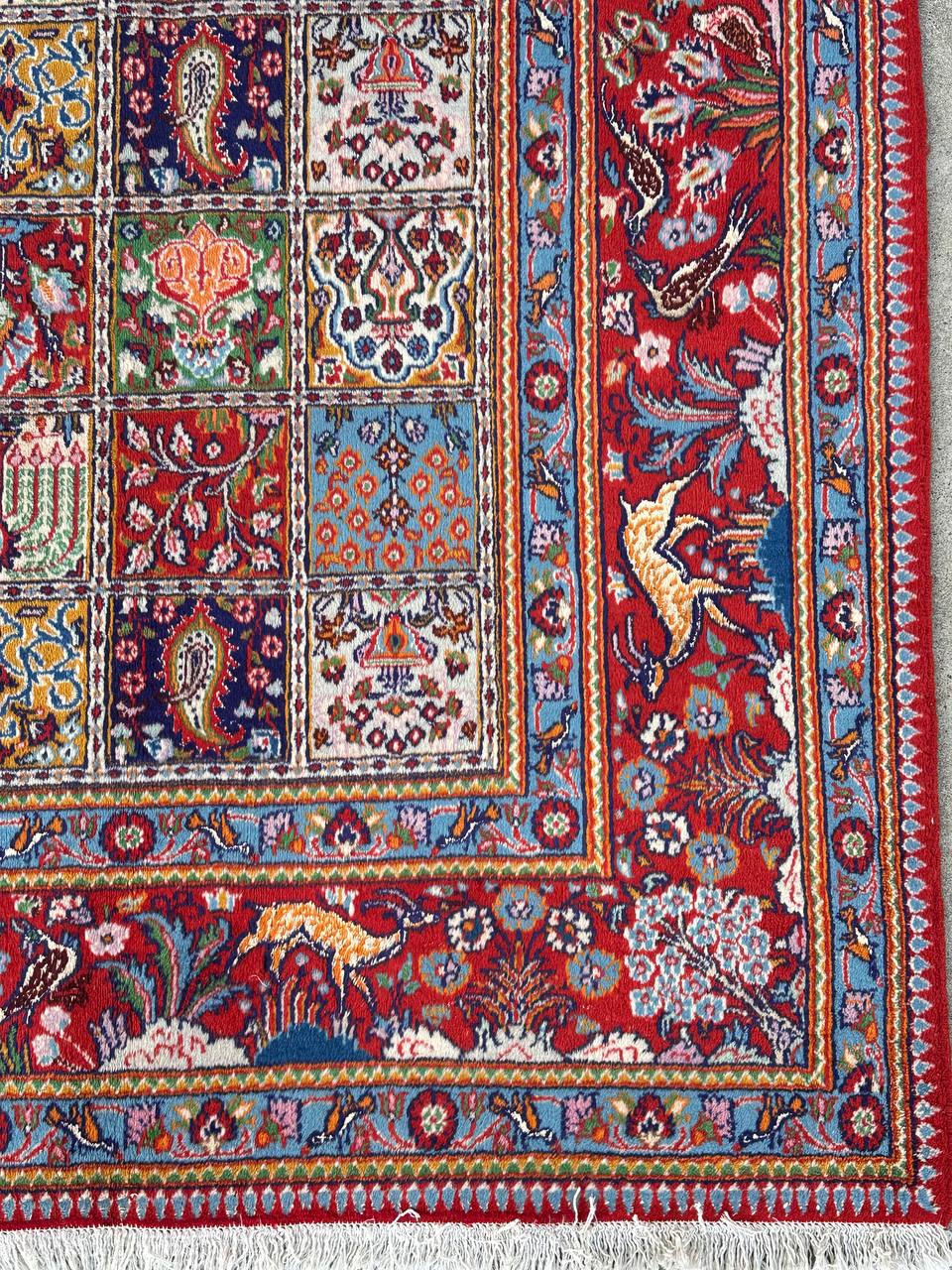 3x2M Garden Design Mood Persian Rug (Silkinlaid) - Image 13