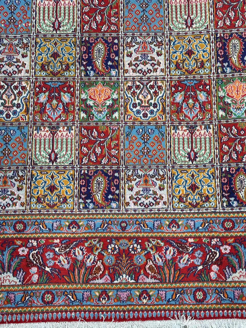3x2M Garden Design Mood Persian Rug (Silkinlaid) - Image 12