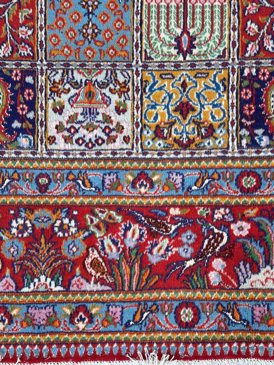 3x2M Garden Design Mood Persian Rug (Silkinlaid) - Image 9