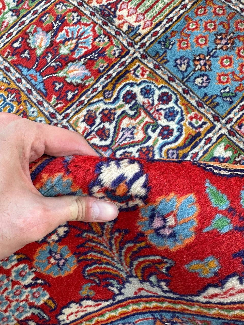 3x2M Garden Design Mood Persian Rug (Silkinlaid) - Image 10