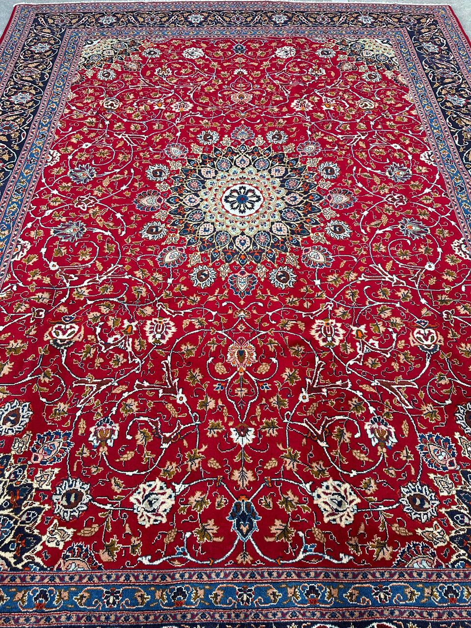 3.4x2.5M Fine Kashmar Persian Rug - Image 5