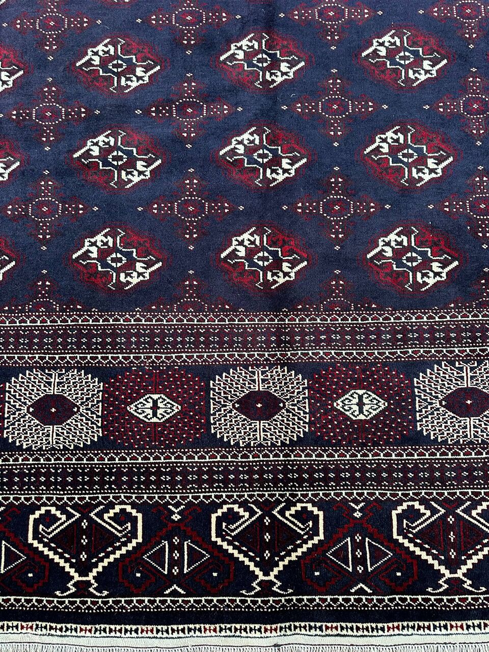 4x3M Fabulous Persian Turkaman Rug - Image 8