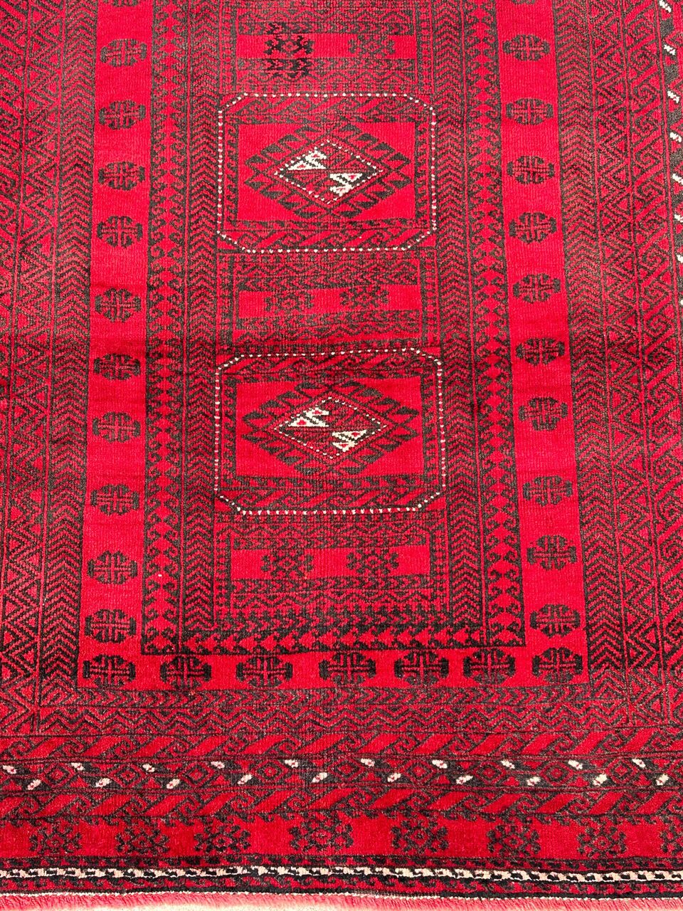 2.1x1.2M Old & Vintage Balouchi Tribal Rug - Image 4