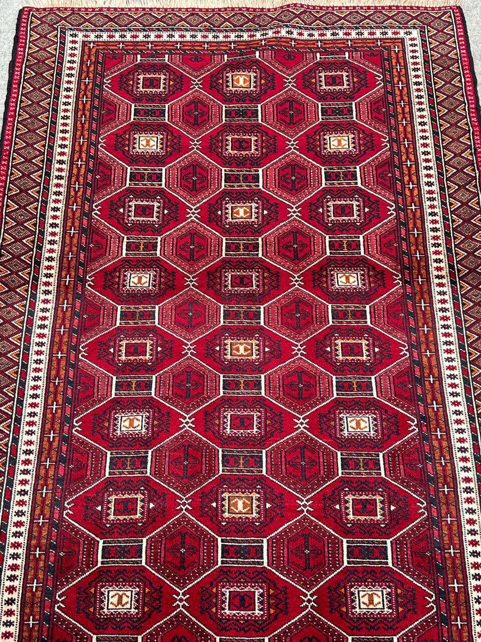 1.4x1M Balouchi Tribal Rug - Image 2