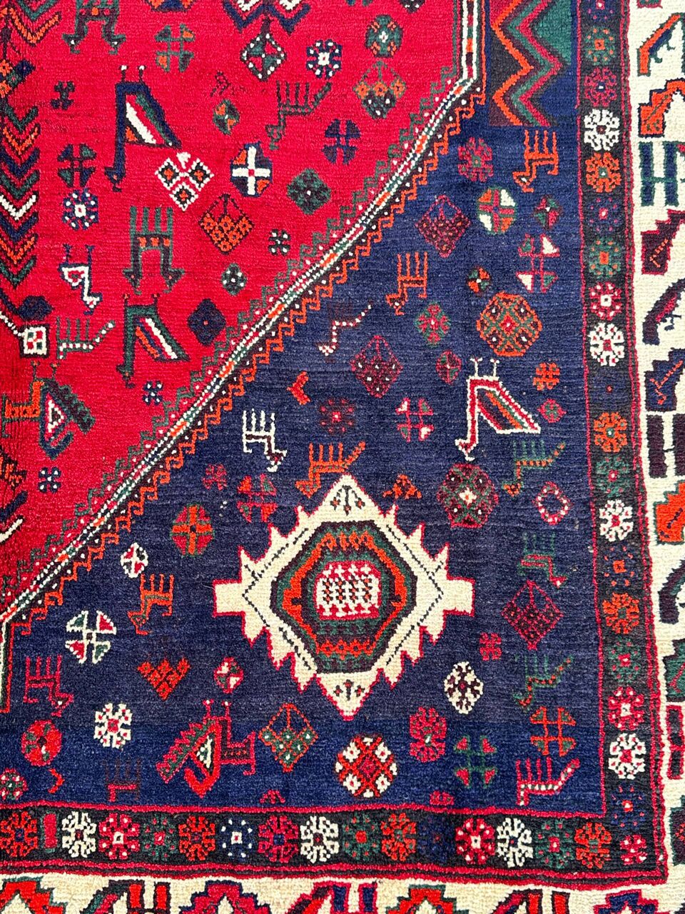 3x2M Qashghai Shiraz Rug - Image 11