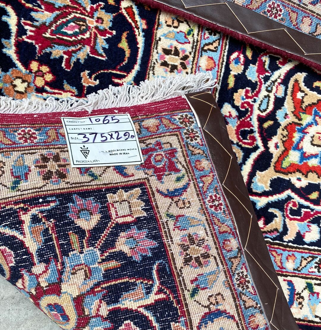 3.7x2.9M Persian Tabriz Rug - Image 4