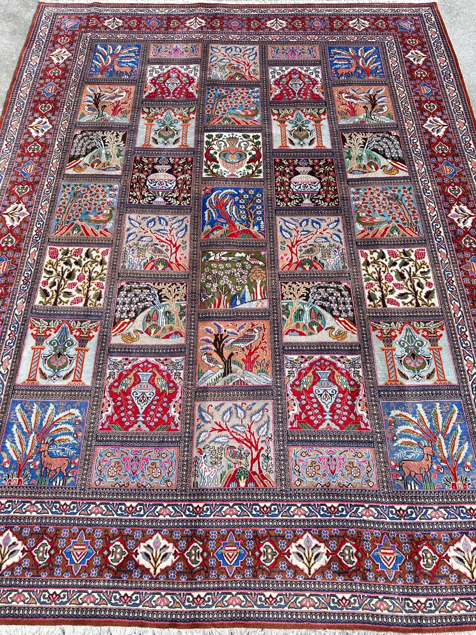 4x3M Garden Design Kashmar Persian Rug - Image 2