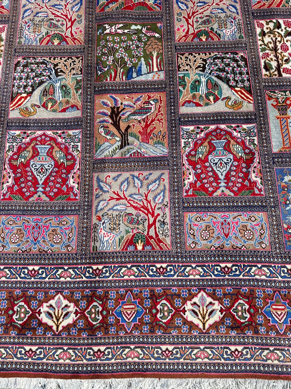 4x3M Garden Design Kashmar Persian Rug - Image 3