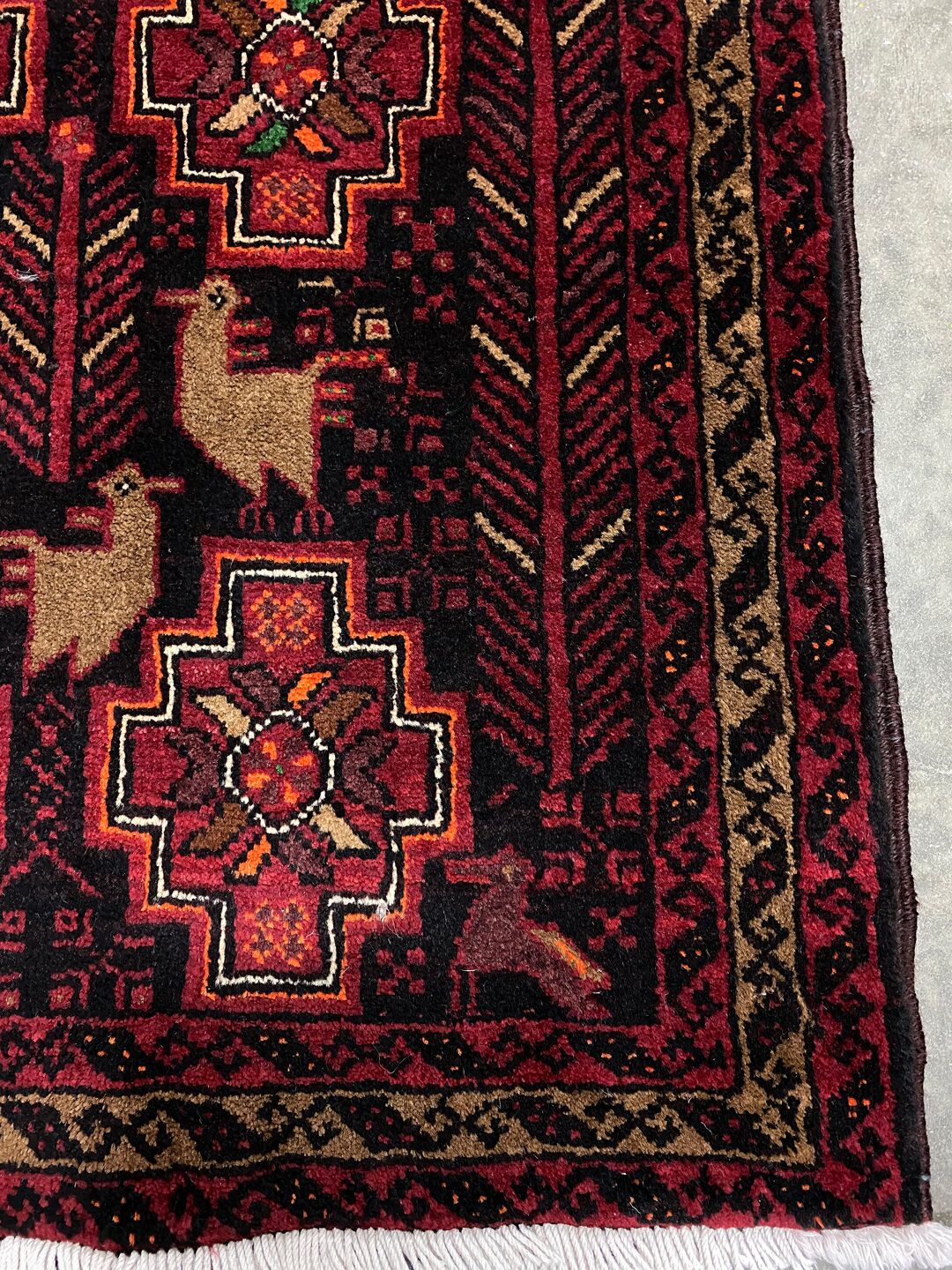 2M Long Balouchi Tribal Runner - Image 5
