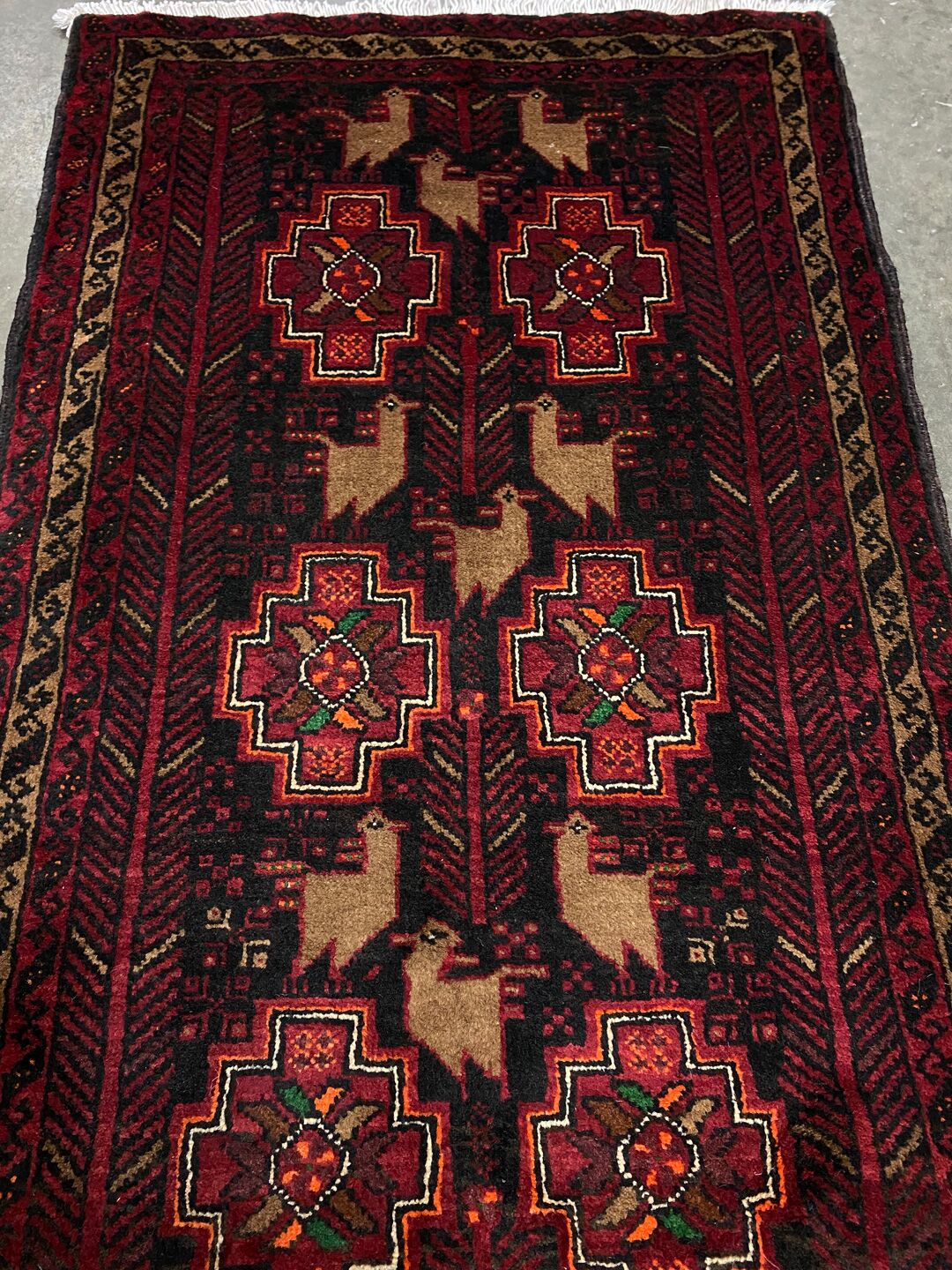 2M Long Balouchi Tribal Runner - Image 3