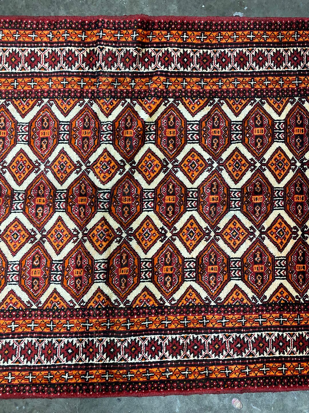 2x1M Persian Balouchi Nomadic Rug - Image 5