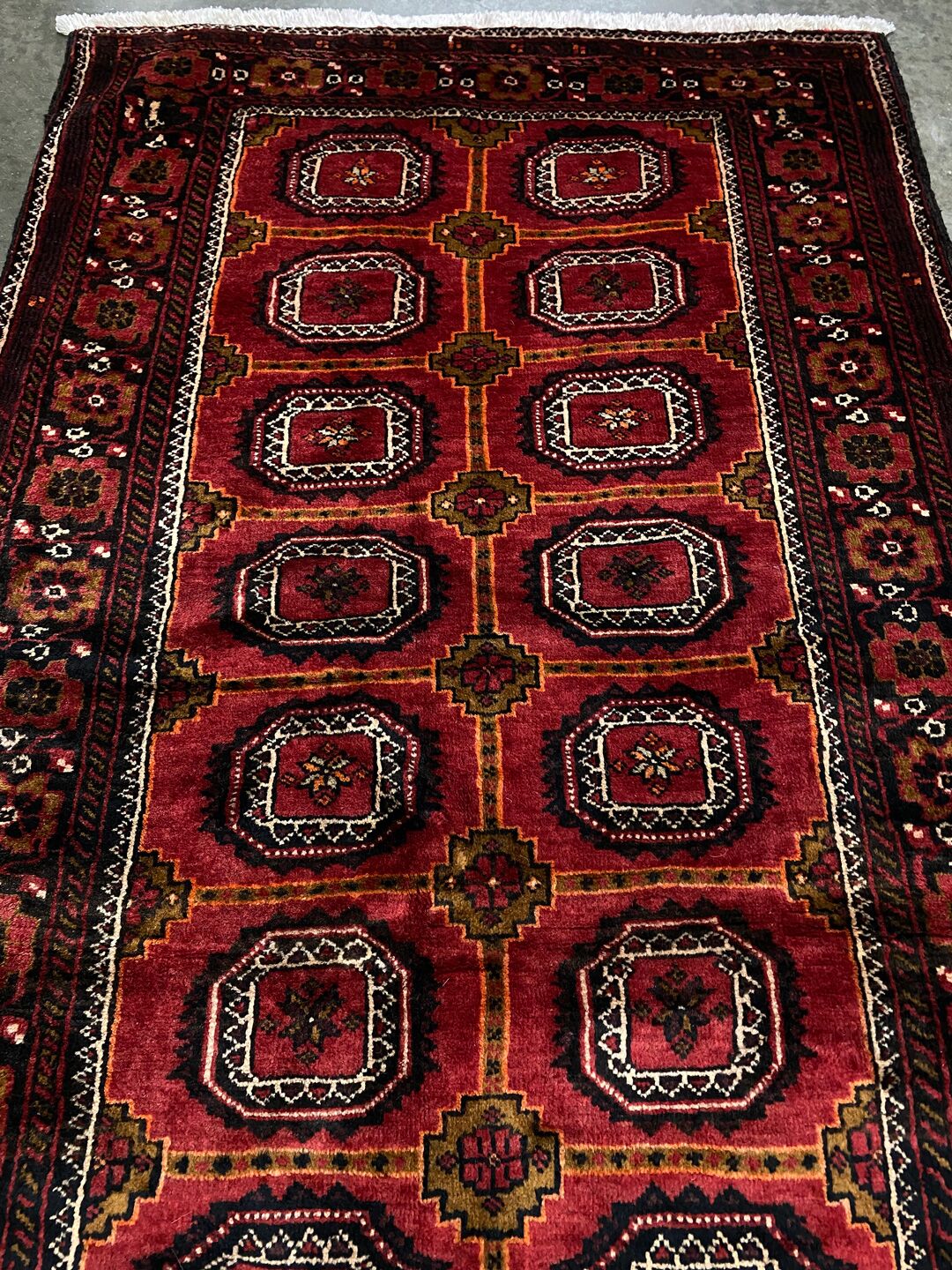 1.9 x 0.95 M Persian Balouchi Nomadic Rug - Image 4