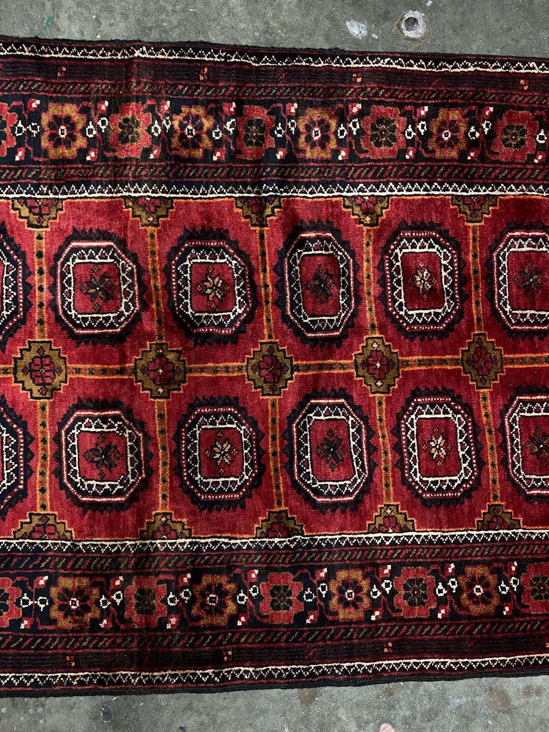 1.9 x 0.95 M Persian Balouchi Nomadic Rug - Image 5