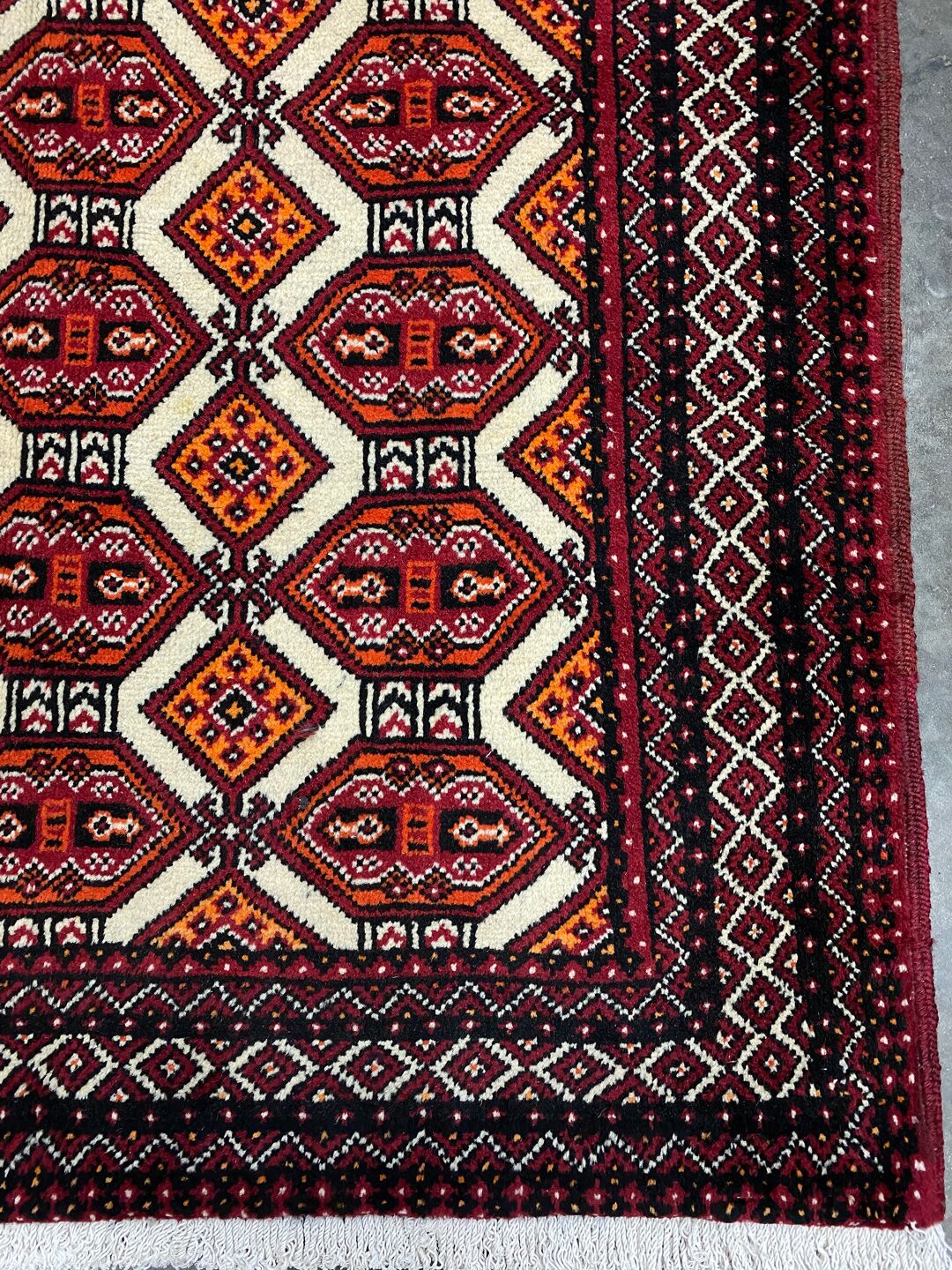 2x1M Persian Balouchi Nomadic Rug - Image 3