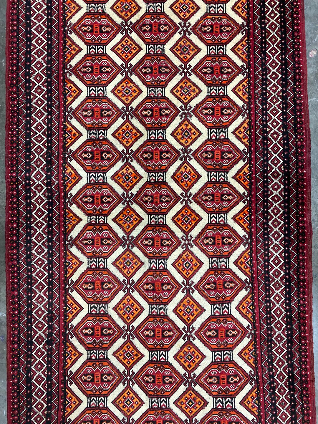 2x1M Persian Balouchi Nomadic Rug - Image 4