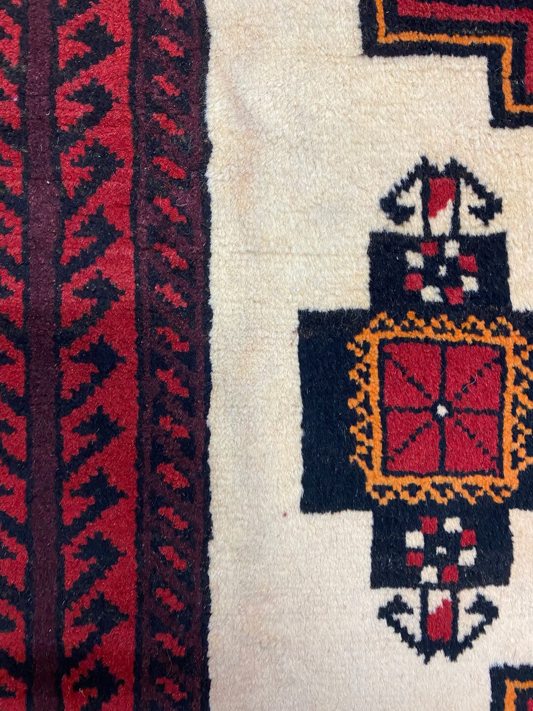 Discounted 2x1M Persian Balouchi Nomadic Rug - Image 5