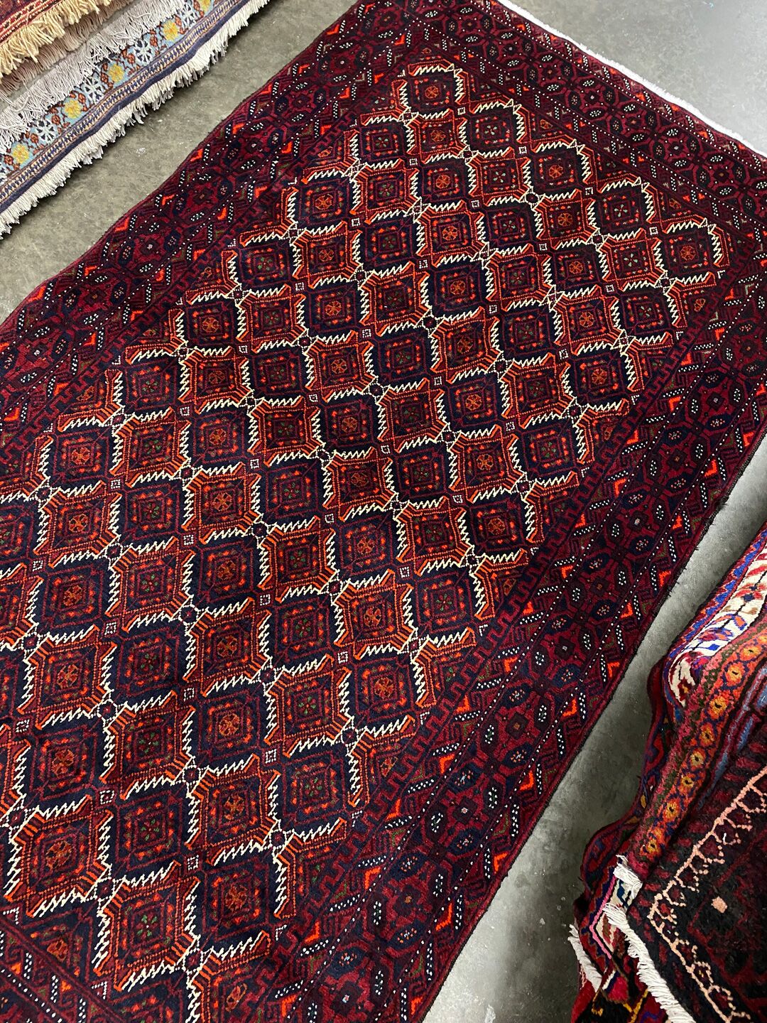 2.2x1.2M Persian Balouchi Nomadic Rug - Image 3