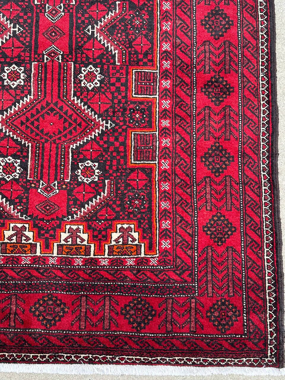 2x1.1M Persian Balouchi Nomadic Rug - Image 7