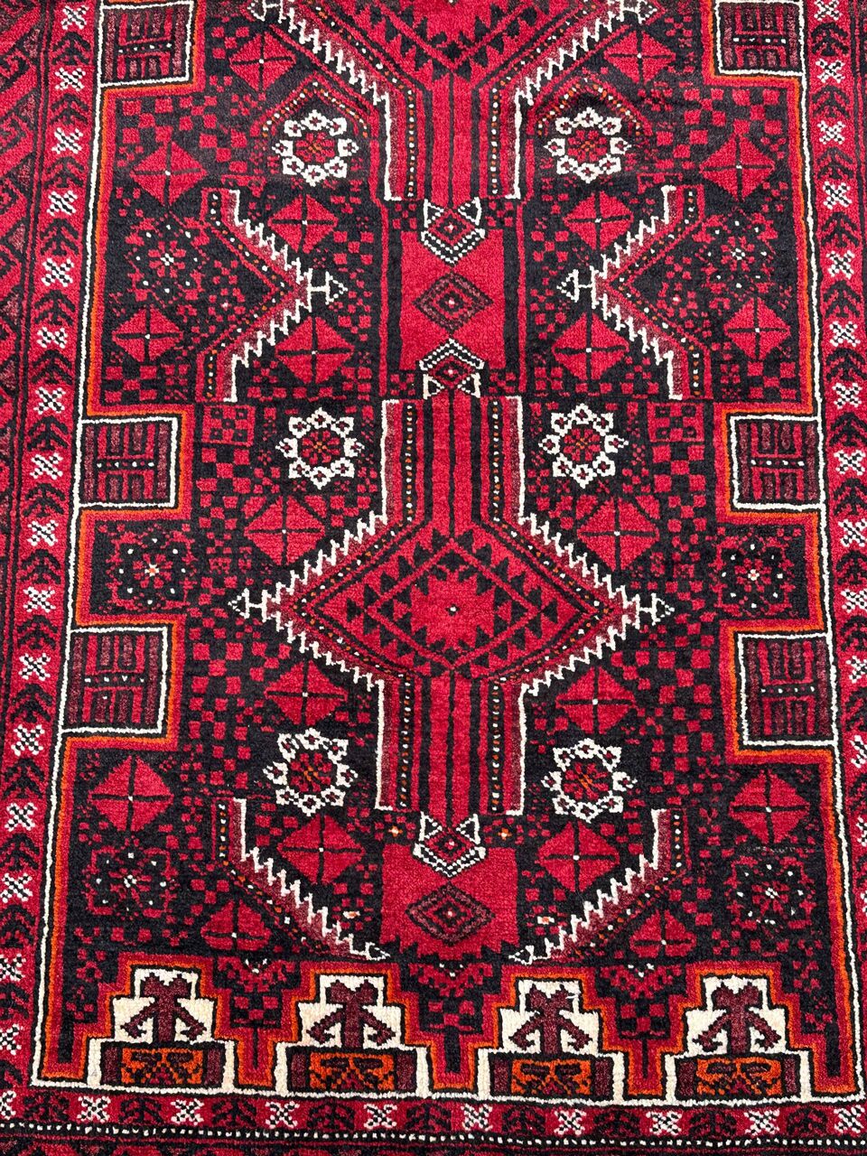 2x1.1M Persian Balouchi Nomadic Rug - Image 3
