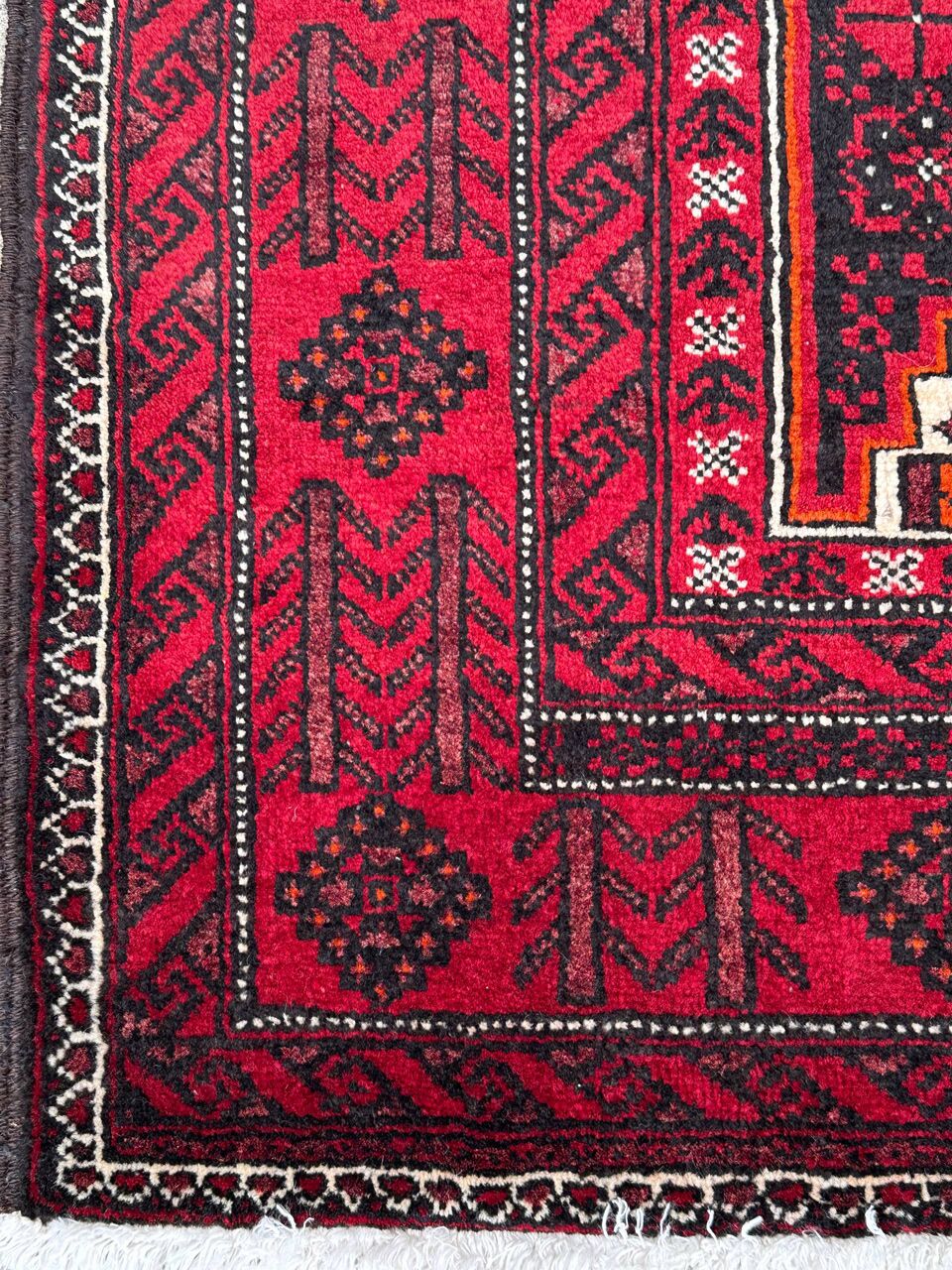 2x1.1M Persian Balouchi Nomadic Rug - Image 4