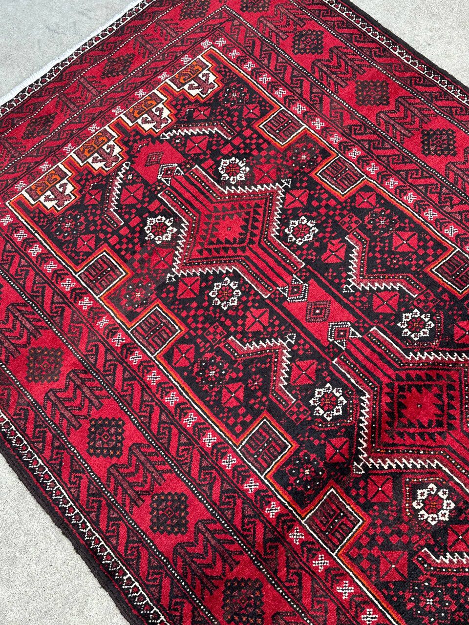 2x1.1M Persian Balouchi Nomadic Rug - Image 6