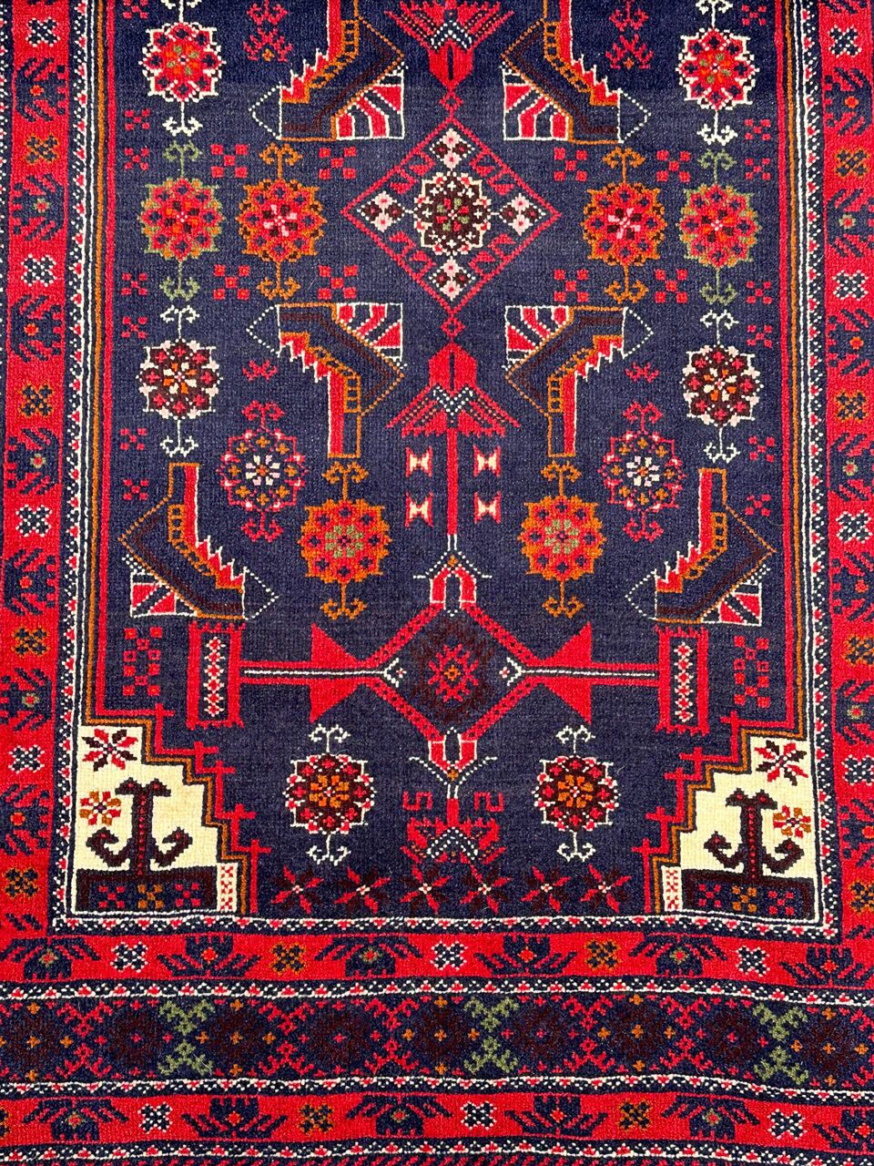 1.8x1M Persian Balouchi Nomadic Rug - Image 6