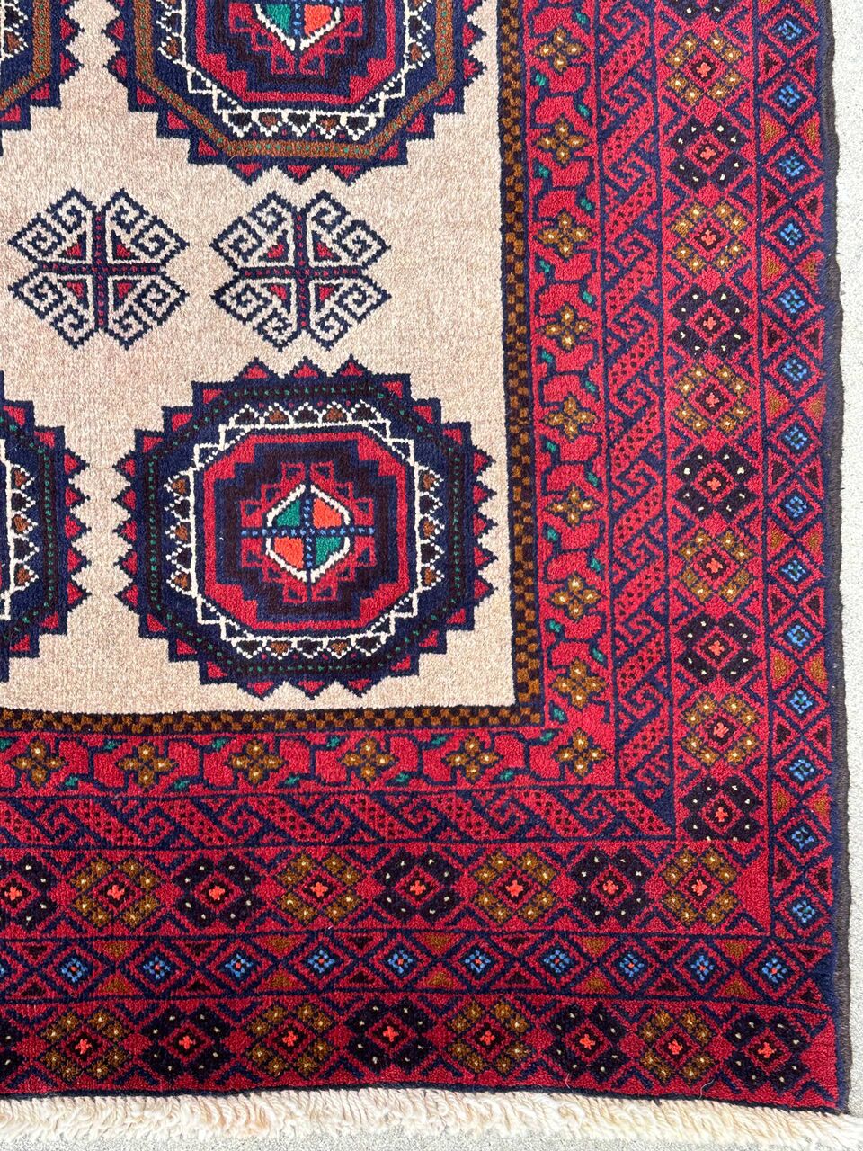 1.7x1M Persian Balouchi Nomadic Rug - Image 5