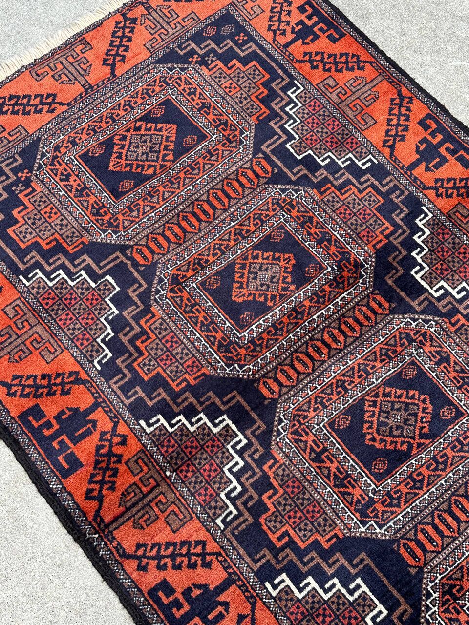 1.5x1M Persian Balouchi Nomadic Rug - Image 4