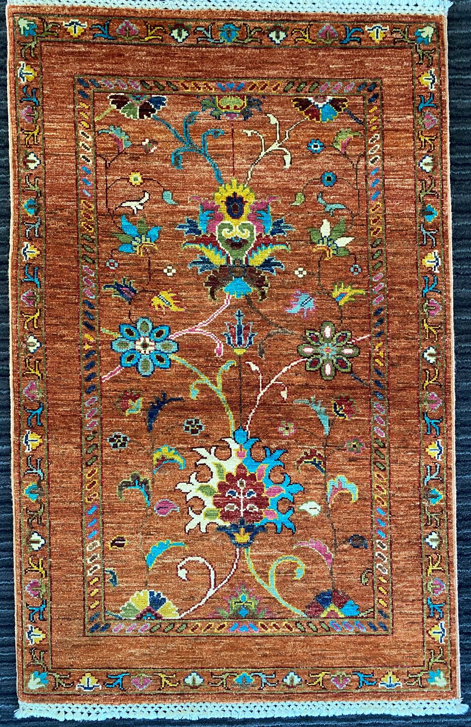 Super Kazak Afghani Rug