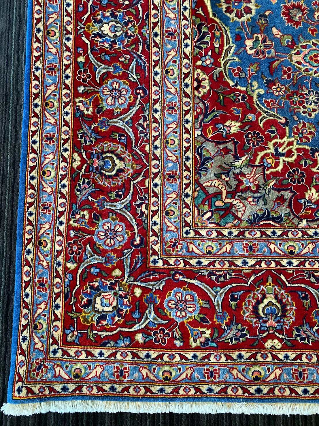 3x2M Royal Traditional Persian Kashan Rug - Image 4