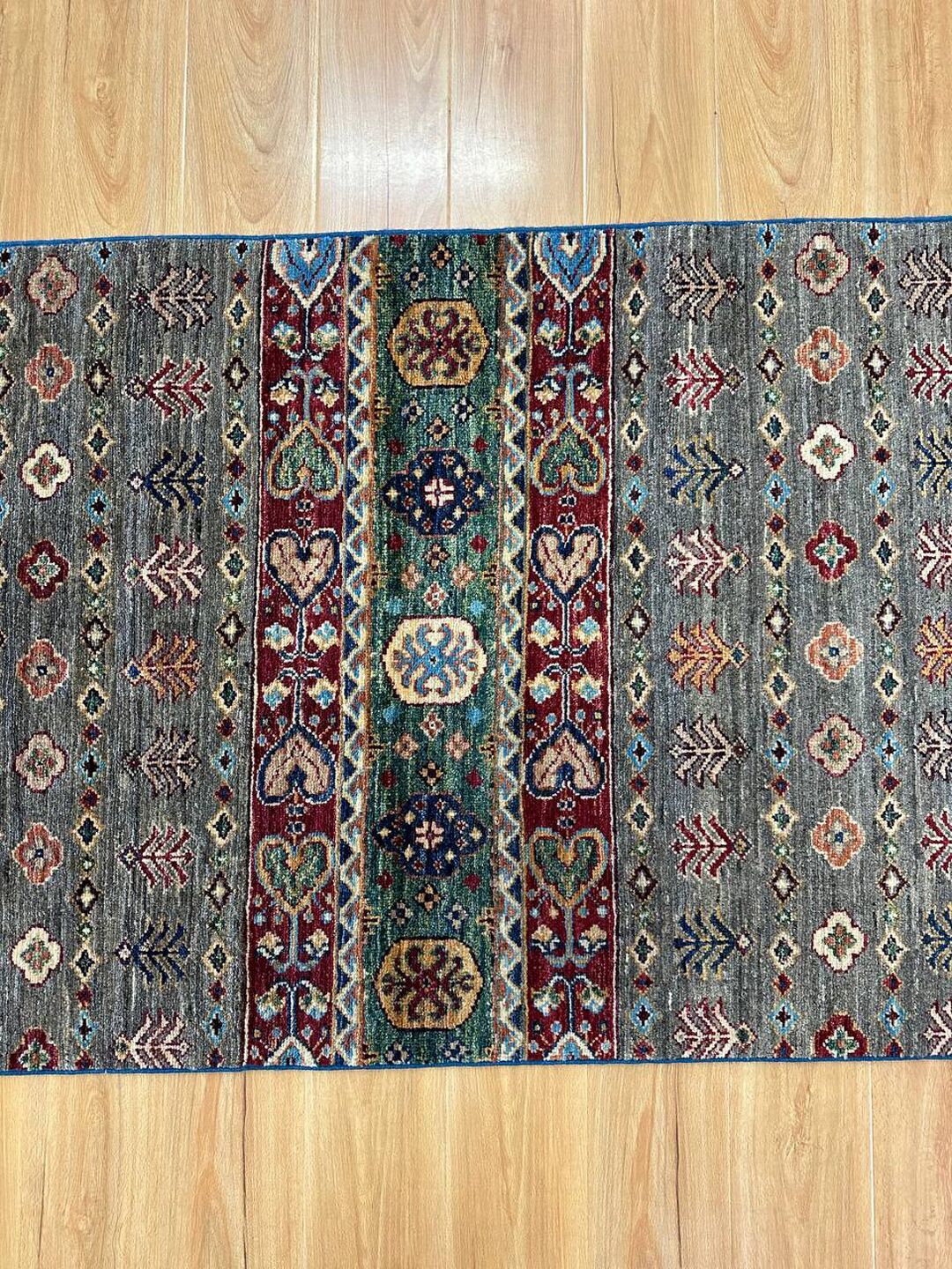 3 M Long Super Kazak Hall Runner - Image 6