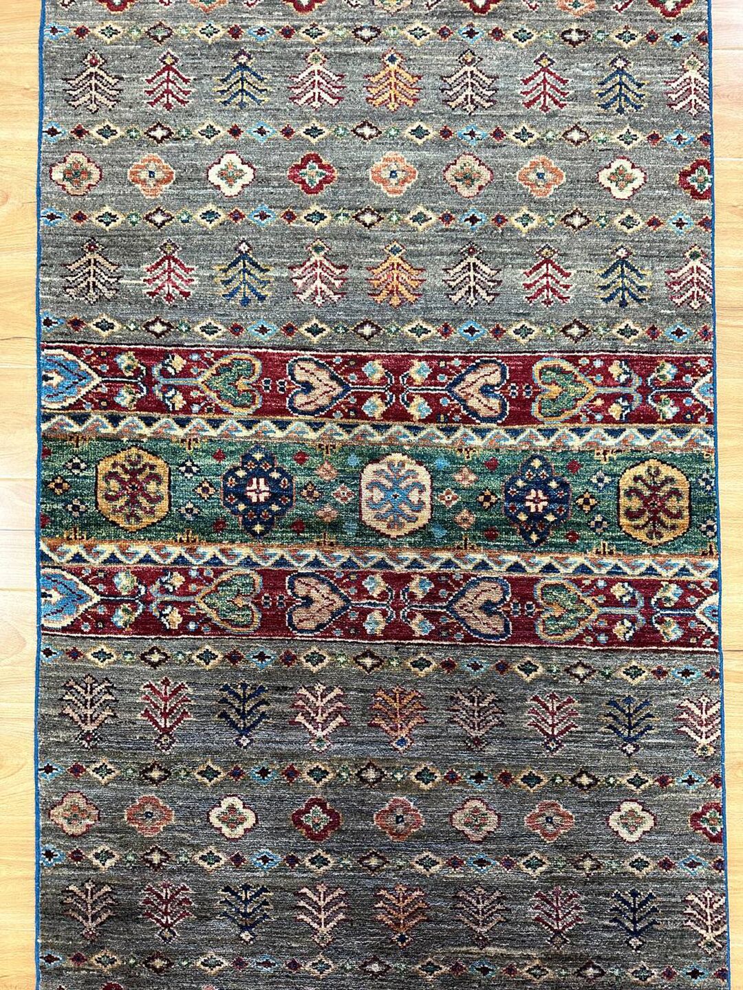 3 M Long Super Kazak Hall Runner - Image 10