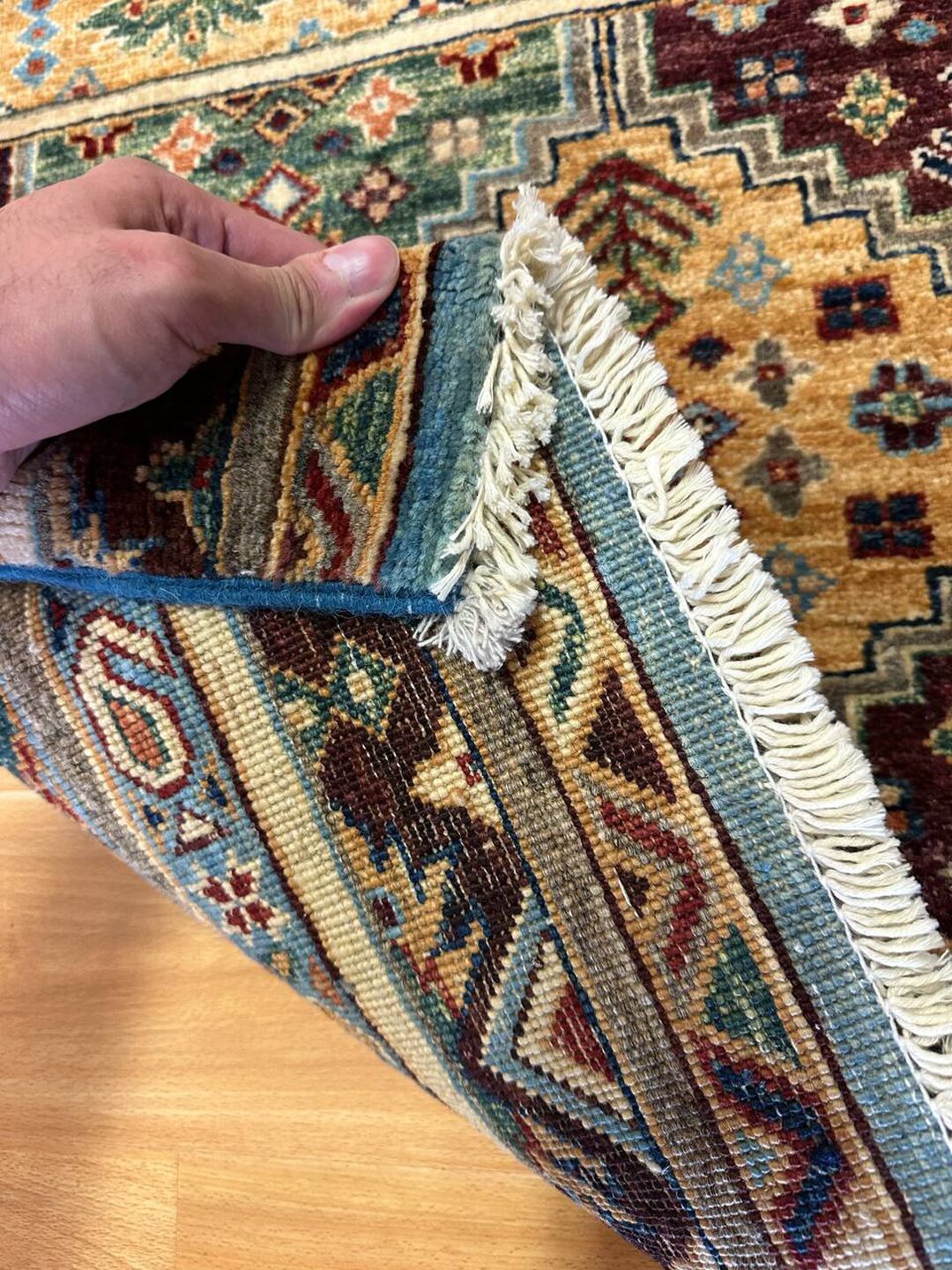 3 M Long Super Kazak Hall Runner - Image 13