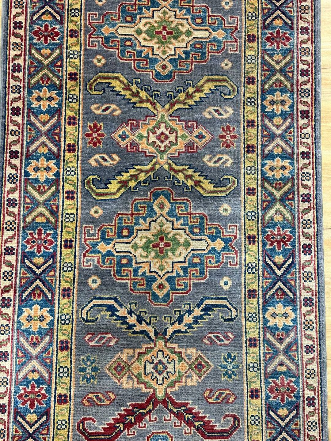 3m Kazak Afghan Runner - Image 5