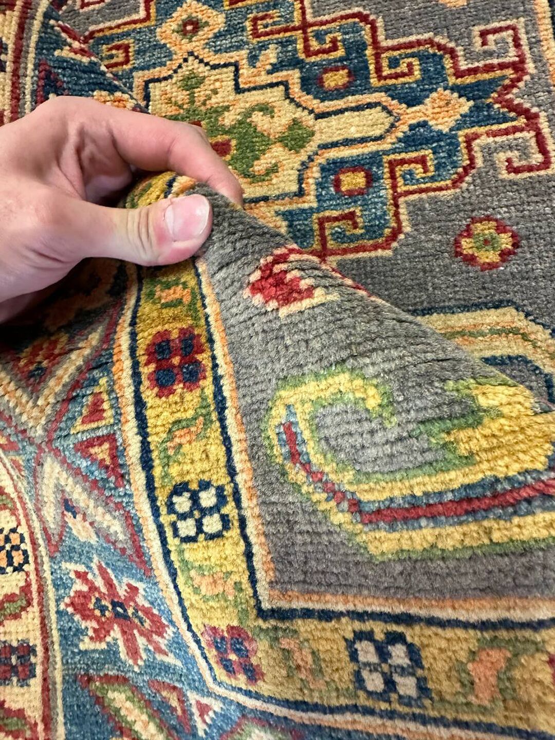3m Kazak Afghan Runner - Image 4