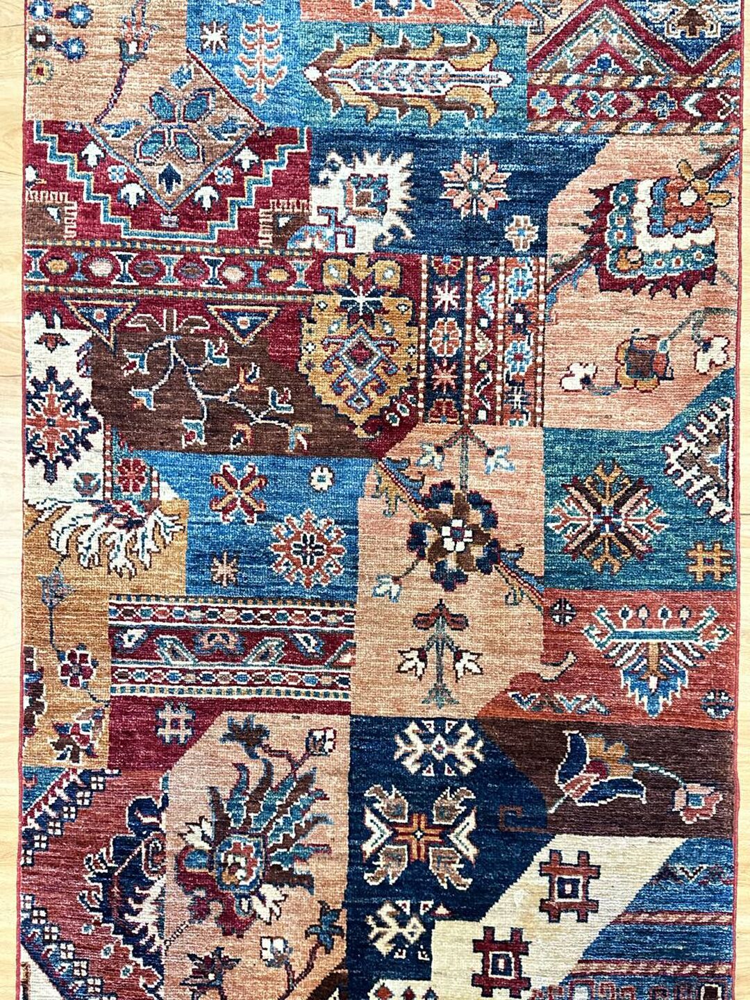 kazak rug patch work