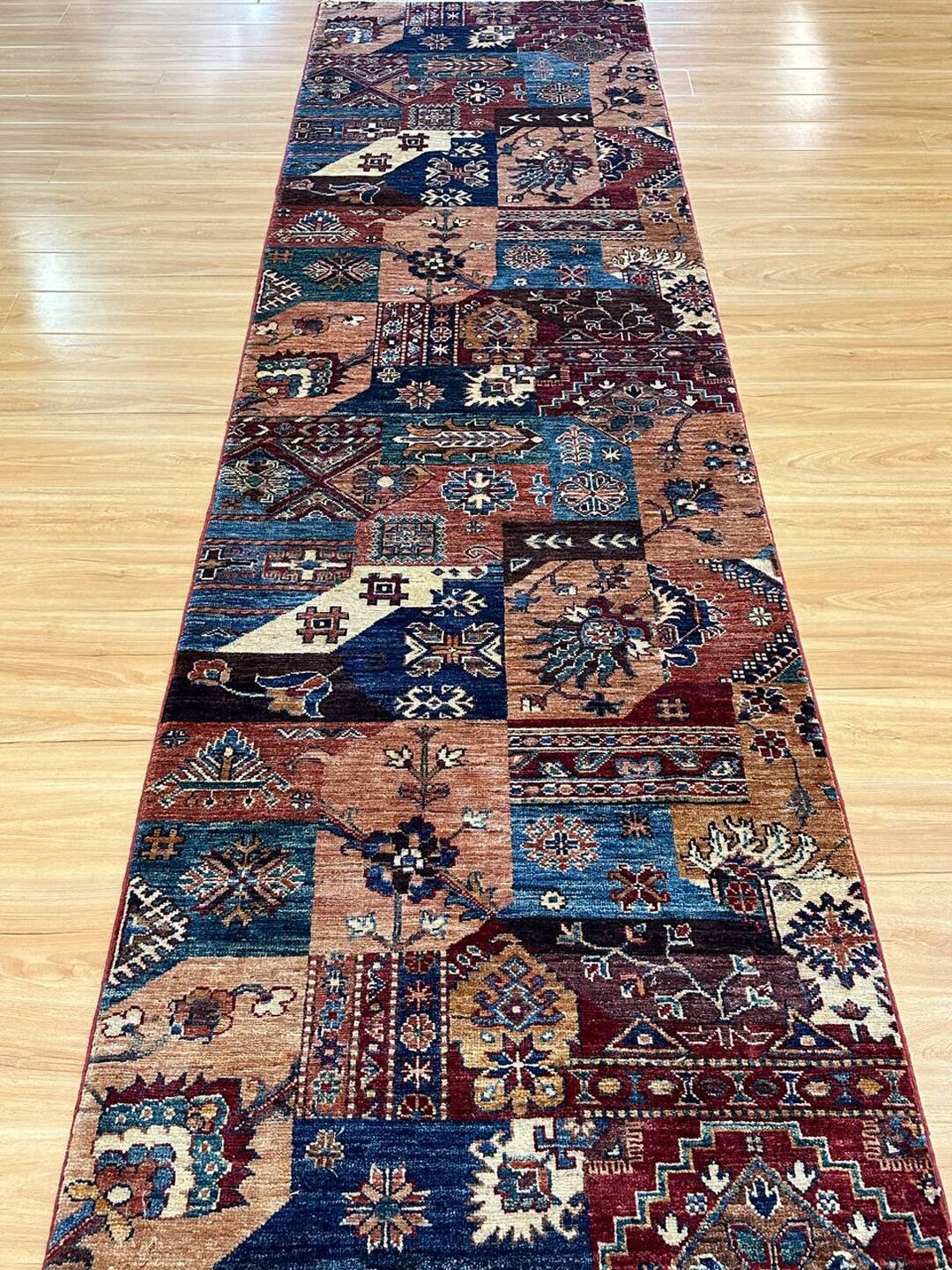 3 X 0.82 M Super Kazak Runner (Patch Work Design) - Image 9