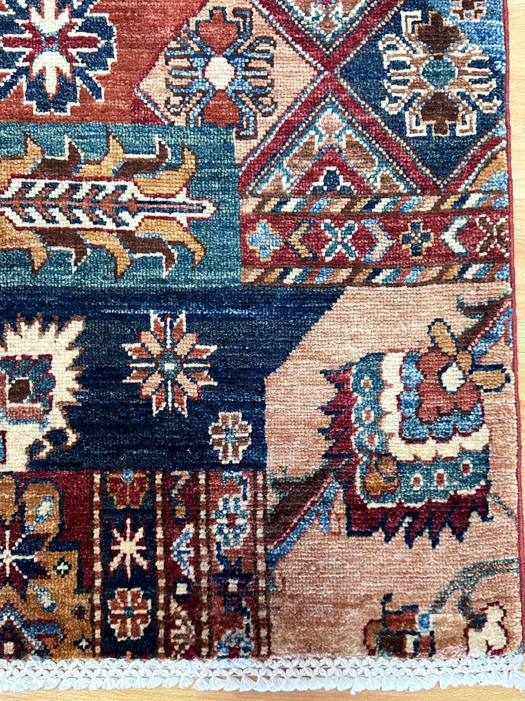 3 X 0.82 M Super Kazak Runner (Patch Work Design) - Image 3