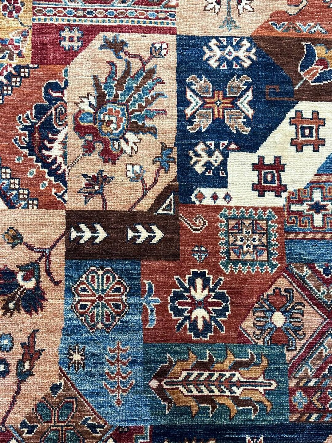 3 X 0.82 M Super Kazak Runner (Patch Work Design) - Image 5